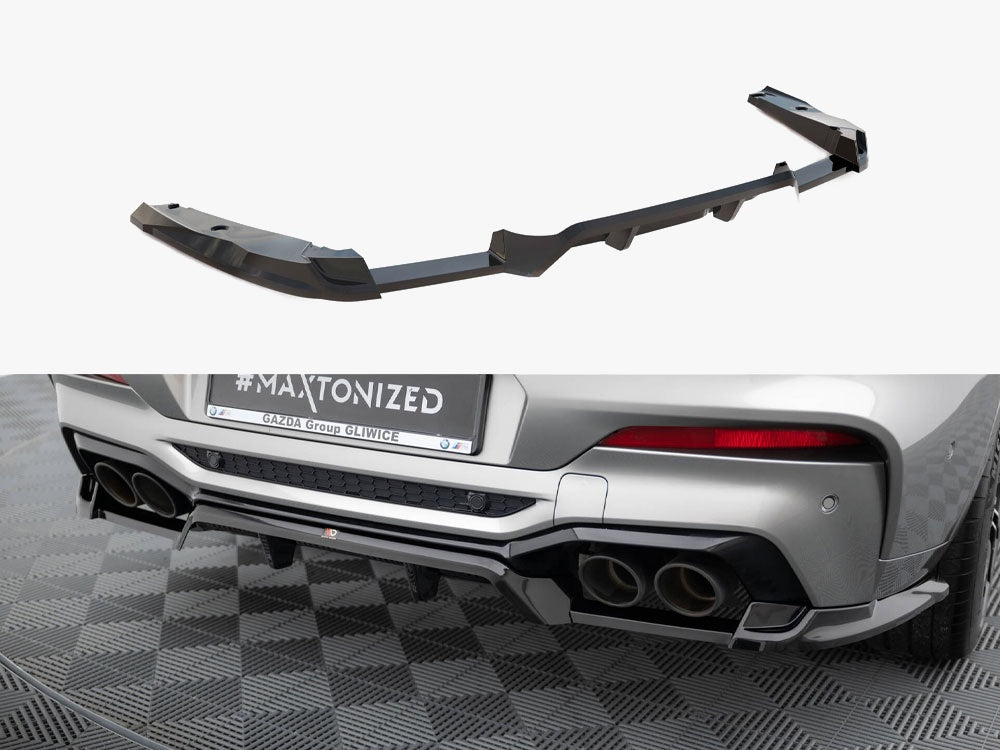 Maxton Design Rear Splitter (Vertical Bars) BMW X4 M F98
