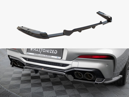 Maxton Design Rear Splitter (Vertical Bars) BMW X4 M F98
