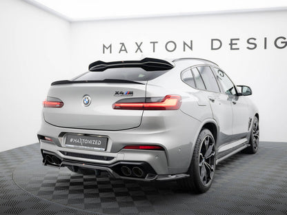 Maxton Design Rear Splitter (Vertical Bars) BMW X4 M F98