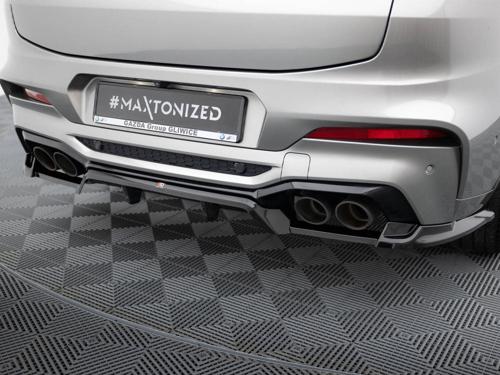 Maxton Design Rear Splitter (Vertical Bars) BMW X4 M F98