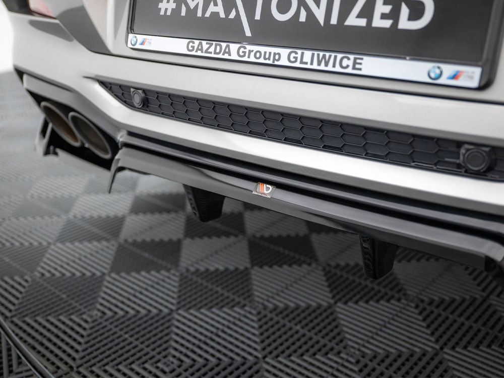 Maxton Design Rear Splitter (Vertical Bars) BMW X4 M F98