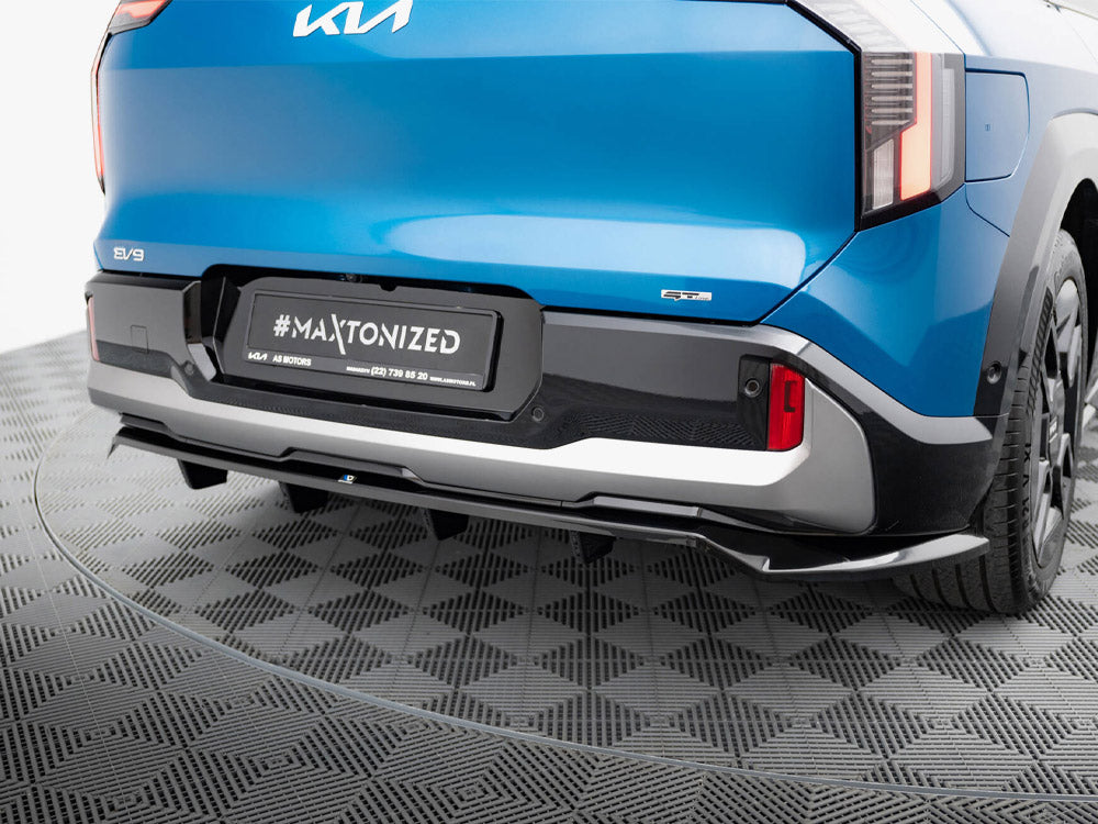 Maxton Design Rear Splitter (Vertical Bars) Kia EV9 GT-Line Mk1
