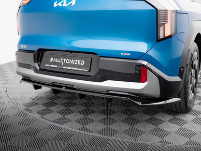 Maxton Design Rear Splitter (Vertical Bars) Kia EV9 GT-Line Mk1