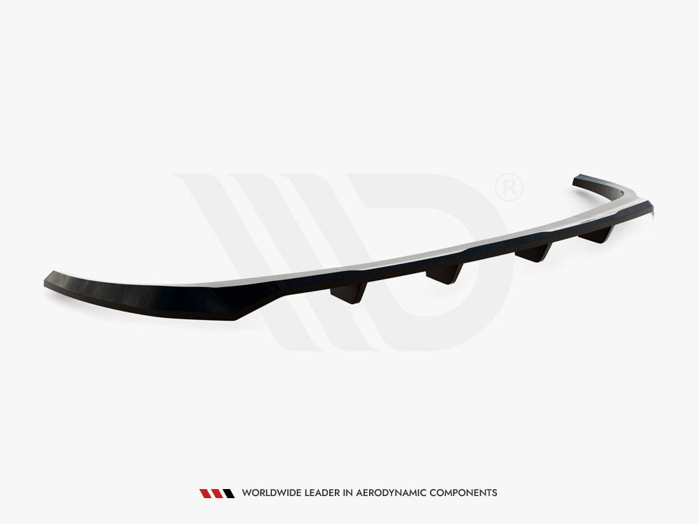 Maxton Design Rear Splitter (Vertical Bars) Kia EV9 GT-Line Mk1