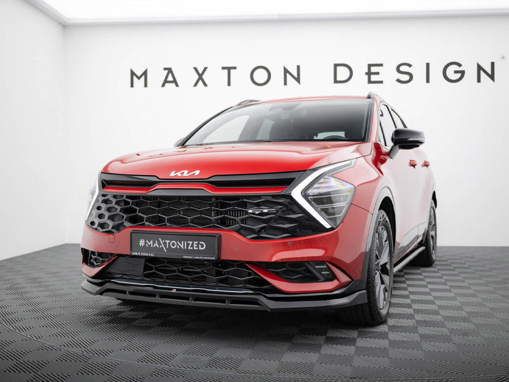 Maxton Design Front Splitter V.2 Kia Sportage GT-Line Mk5