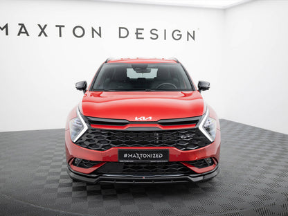Maxton Design Front Splitter V.2 Kia Sportage GT-Line Mk5