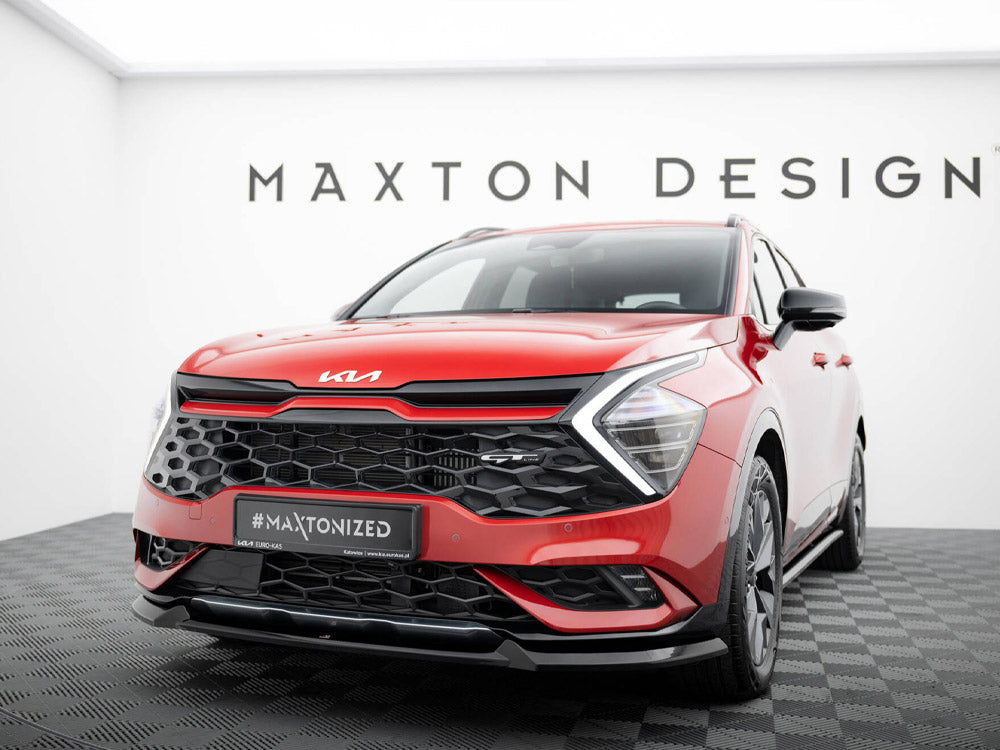 Maxton Design Front Splitter V.1 Kia Sportage GT-Line Mk5