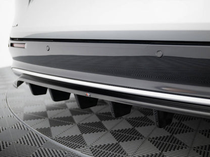 Maxton Design Rear Splitter (Vertical Bars) Toyota Sienna Mk4