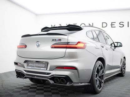 Maxton Design Lower Spoiler CAP BMW X4 M Sport G02 / X4 M F98