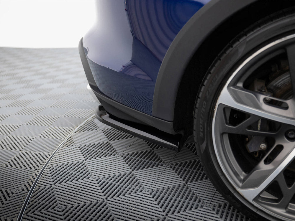 Maxton Design Rear Side Splitters Porsche Taycan Cross Turismo 4S