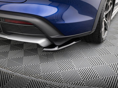 Maxton Design Rear Side Splitters Porsche Taycan Cross Turismo 4S