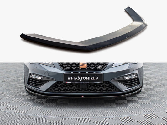Maxton Design Front Splitter V.1 Seat Leon Cupra / FR Mk3 FL