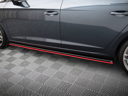 Maxton Design Side Skirts Diffusers V.3 Seat Leon Mk3 Cupra / FR Facelift