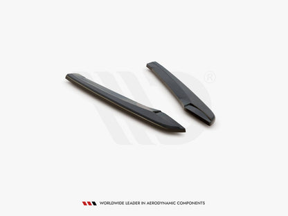 Maxton Design Rear Side Splitters V.2 Seat Leon Cupra Mk3 FL Sportstourer - Textured