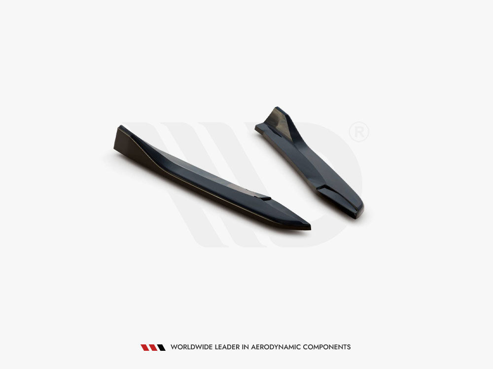Maxton Design Rear Side Splitters V.3 Seat Leon Cupra Mk3 FL Sportstourer - Carbon Look