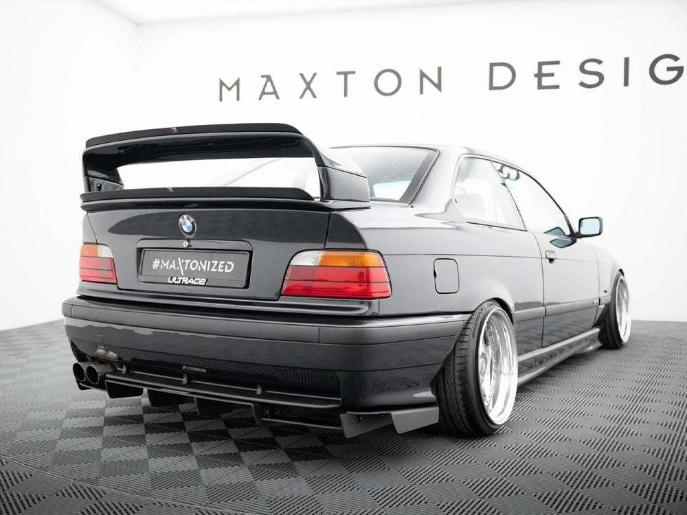 Maxton Design Rear Diffuser BMW M3 / 3 M-Pack E36 Coupe