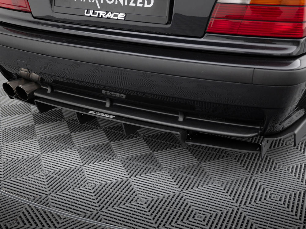 Maxton Design Rear Diffuser BMW M3 / 3 M-Pack E36 Coupe