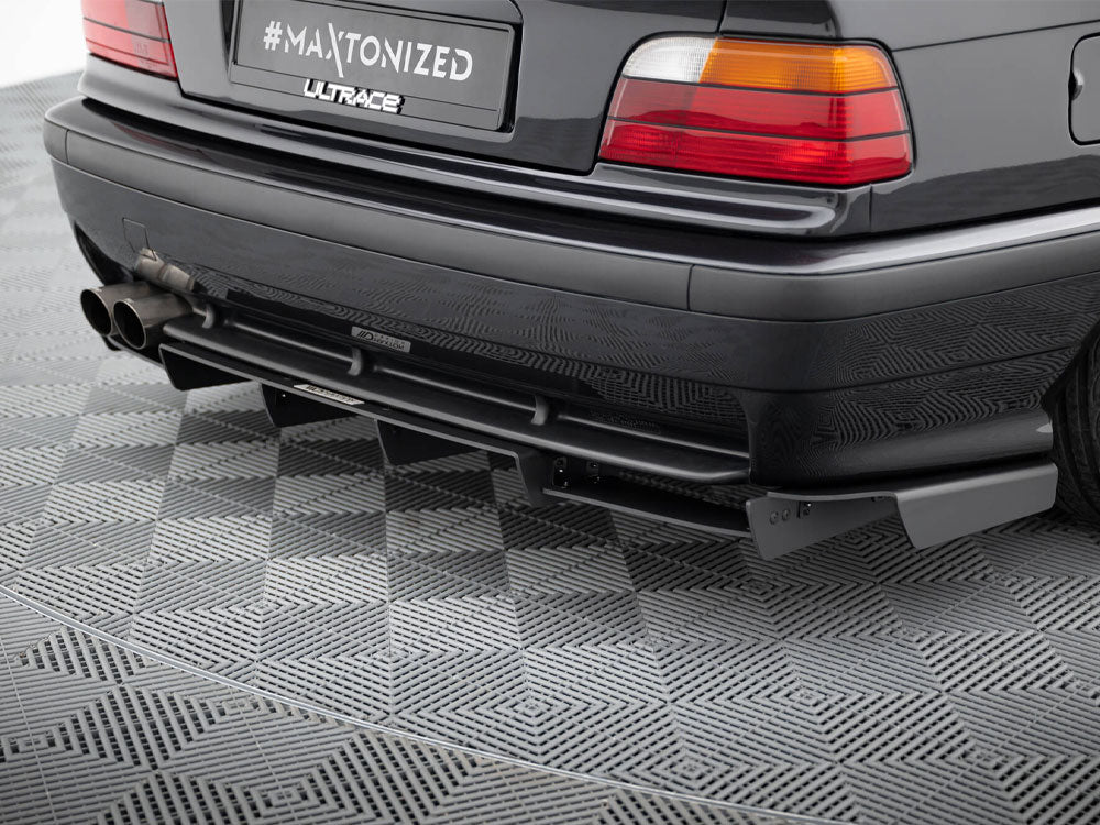 Maxton Design Rear Diffuser BMW M3 / 3 M-Pack E36 Coupe
