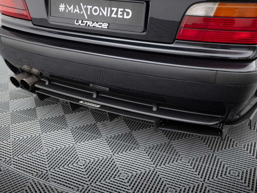 Maxton Design Rear Diffuser BMW M3 / 3 M-Pack E36 Coupe