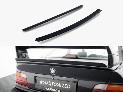 Maxton Design Bottom Spoiler CAP BMW M3 / 3 M-Pack E36 Coupe GT