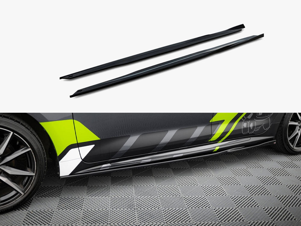 Maxton Design Side Skirts Diffusers Toyota Corolla GR Sport Touring Sports XII