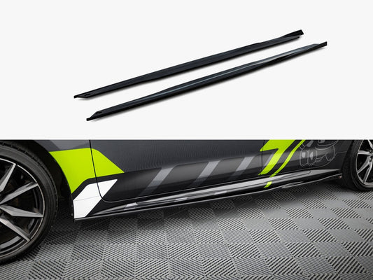 Maxton Design Side Skirts Diffusers Toyota Corolla GR Sport Touring Sports XII