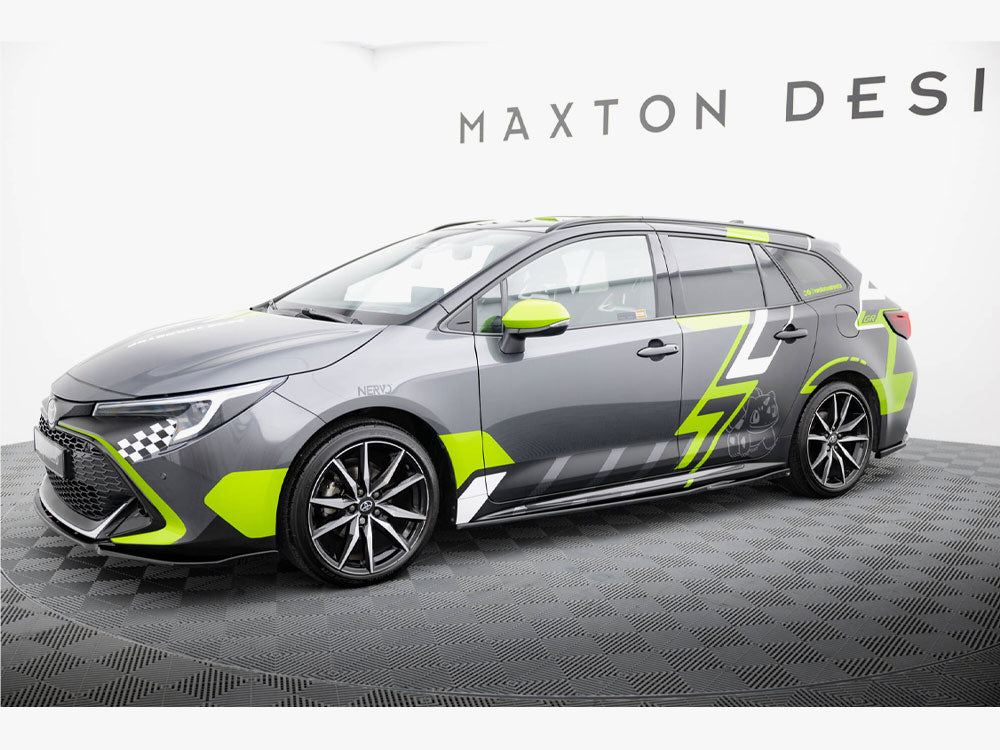 Maxton Design Side Skirts Diffusers Toyota Corolla GR Sport Touring Sports XII