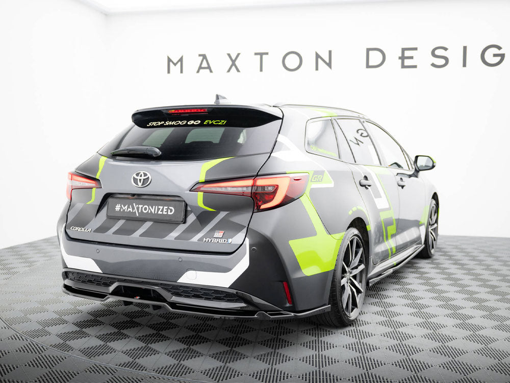 Maxton Design Rear Splitter (Vertical Bars) Toyota Corolla GR Sport Touring Sports XII