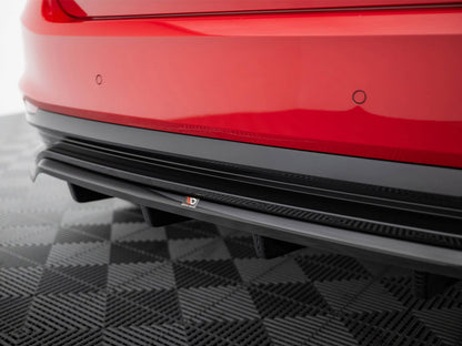 Maxton Design Rear Splitter (Vertical Bars) Skoda Fabia Monte Carlo Mk4