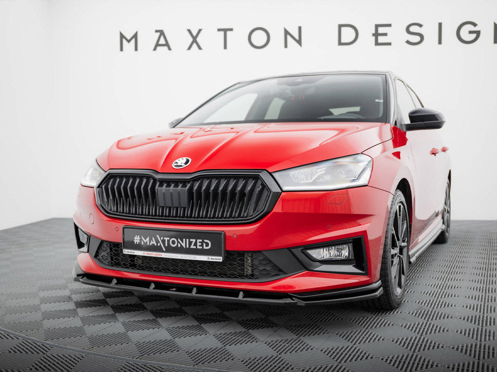 Maxton Design Front Splitter Skoda Fabia Monte Carlo Mk4