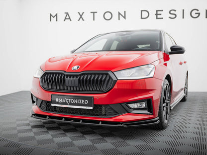 Maxton Design Front Splitter Skoda Fabia Monte Carlo Mk4