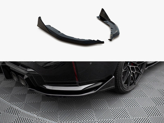 Maxton Design Rear Side Splitters V.6 CSL Look (For rear valance v.1) BMW M3 G80