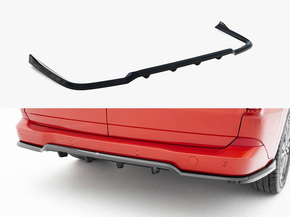 Maxton Design Rear Splitter (Vertical Bars) Ford Transit Custom / Tourneo Custom Mk2