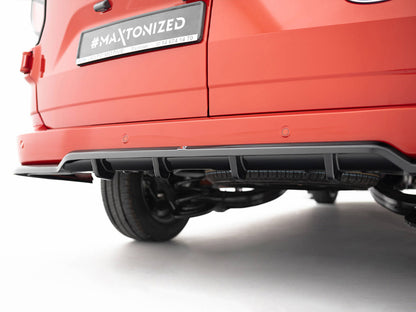 Maxton Design Rear Splitter (Vertical Bars) Ford Transit Custom / Tourneo Custom Mk2