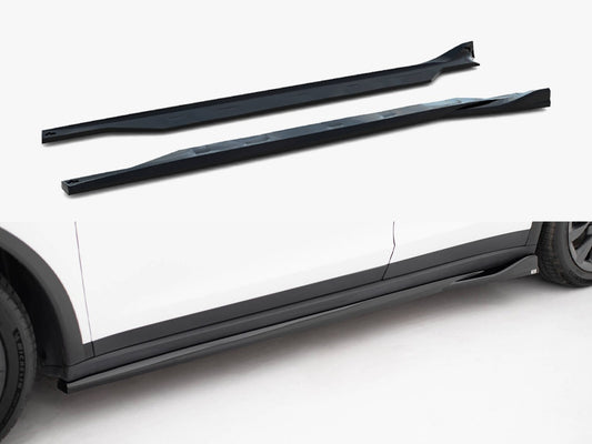 Maxton Design Side Skirts Diffusers V.2 Tesla Model X Mk1 Facelift