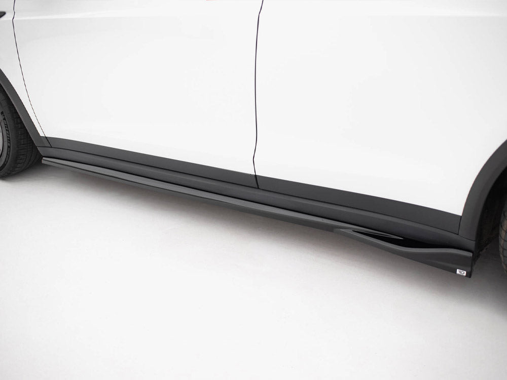 Maxton Design Side Skirts Diffusers V.2 Tesla Model X Mk1 Facelift