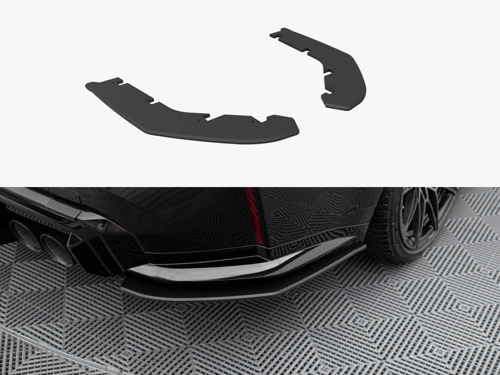 Maxton Design Street PRO Rear Side Splitters V.2 BMW M3 G80