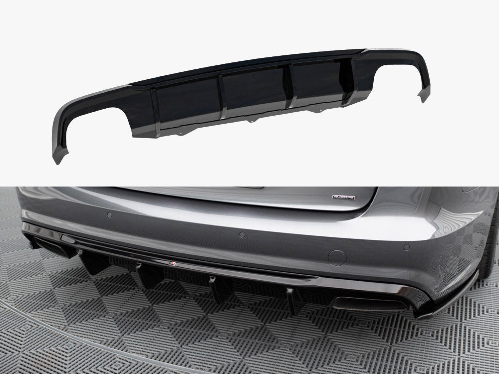 Maxton Design Rear Valance V.2 Audi A6 / A6 C7 S-Line / S6 C7 Facelift
