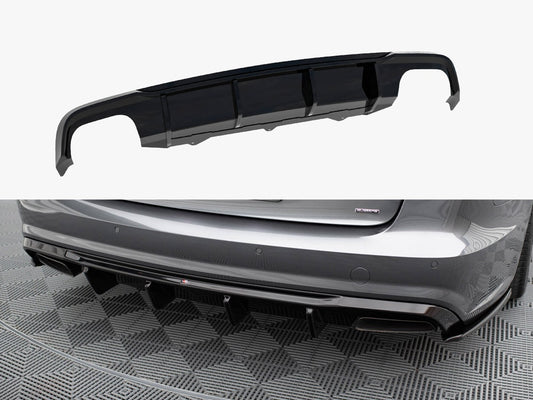 Maxton Design Rear Valance V.2 Audi A6 / A6 C7 S-Line / S6 C7 Facelift