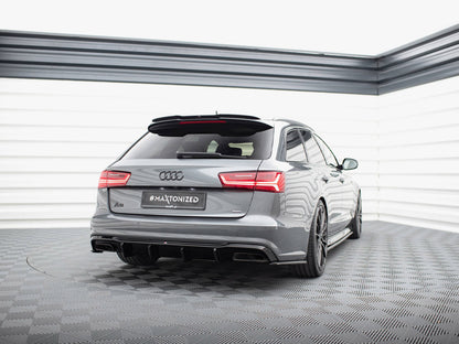 Maxton Design Rear Valance V.2 Audi A6 / A6 C7 S-Line / S6 C7 Facelift