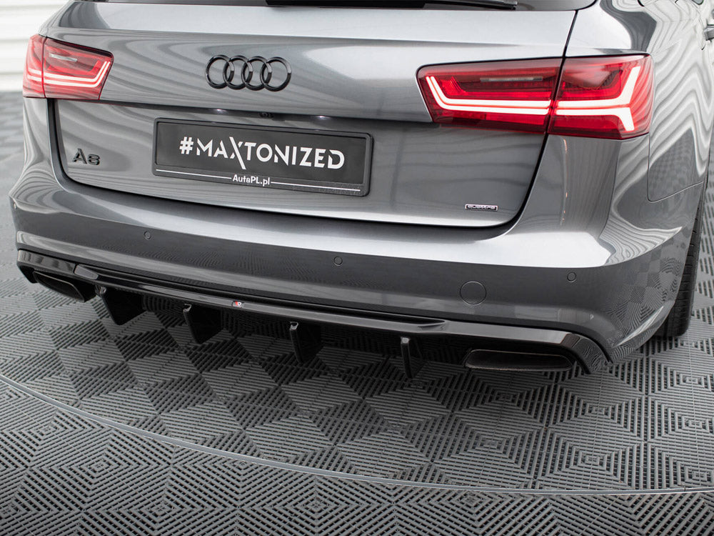 Maxton Design Rear Valance V.2 Audi A6 / A6 C7 S-Line / S6 C7 Facelift