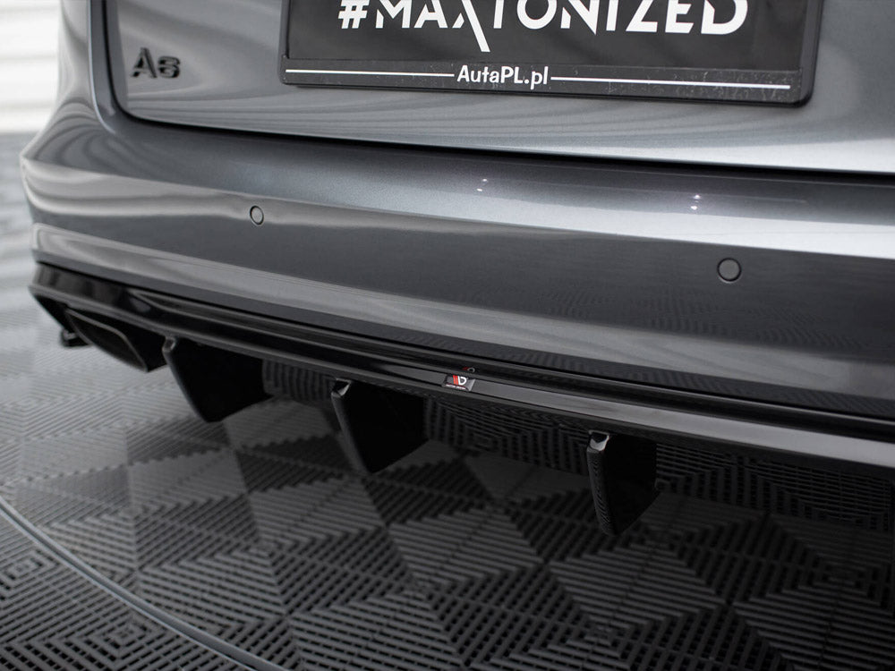 Maxton Design Rear Valance V.2 Audi A6 / A6 C7 S-Line / S6 C7 Facelift