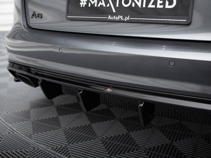 Maxton Design Rear Valance V.2 Audi A6 / A6 C7 S-Line / S6 C7 Facelift
