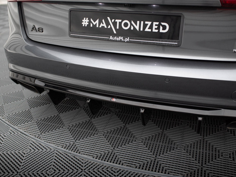 Maxton Design Rear Valance V.2 Audi A6 / A6 C7 S-Line / S6 C7 Facelift