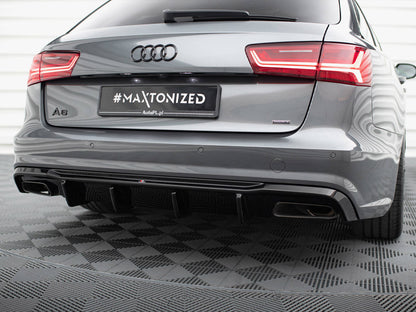 Maxton Design Rear Valance V.2 Audi A6 / A6 C7 S-Line / S6 C7 Facelift