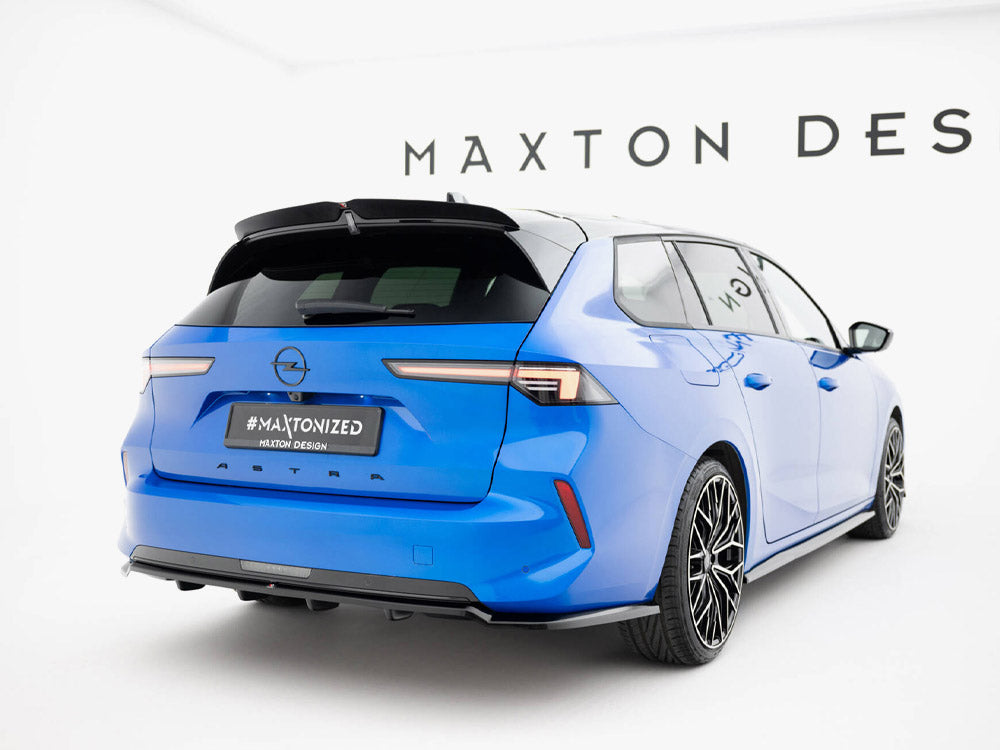 Maxton Design Rear Splitter (Vertical Bars) Opel Astra Sports Tourer L (Mk6)