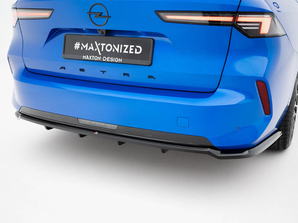Maxton Design Rear Splitter (Vertical Bars) Opel Astra Sports Tourer L (Mk6)