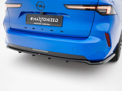 Maxton Design Rear Splitter (Vertical Bars) Opel Astra Sports Tourer L (Mk6)