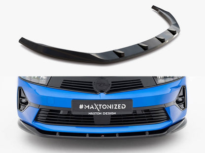 Maxton Design Front Splitter V.2 Opel Astra L (Mk6)