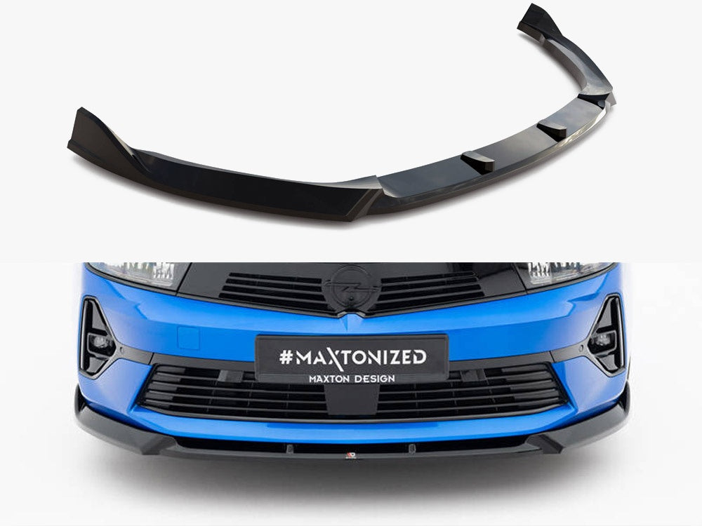 Maxton Design Front Splitter V.1 Opel Astra L (Mk6)